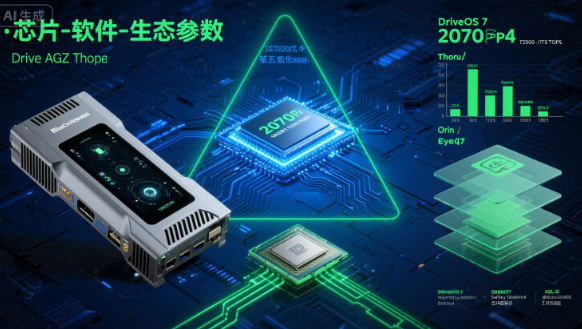 NVIDIA Drive AGX Thor 深度解析：Blackwell 架構(gòu) 2070 FP4 TFLOPS+Arm Neoverse V3AE，ASIL-D 雙鎖步核 + GDDR7 1.8TB/
