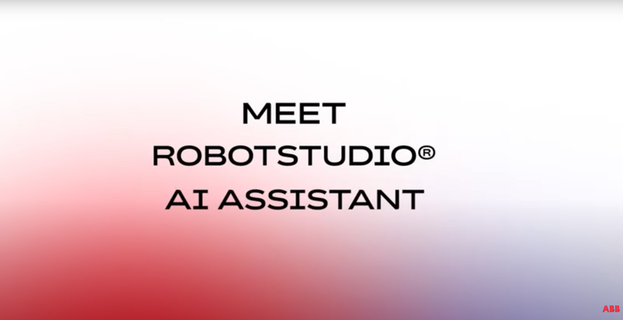ABB RobotStudio AI助手技术解析：生成式AI重构工业机器人编程范式