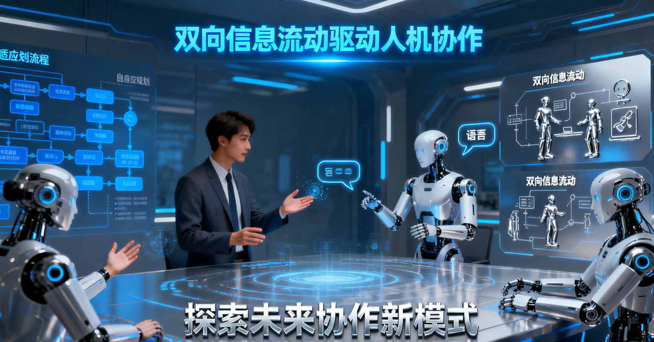 人機協作HRC核心技術綜述：直觀編程+自適應規劃+動態角色分配，構建雙向協同新范式