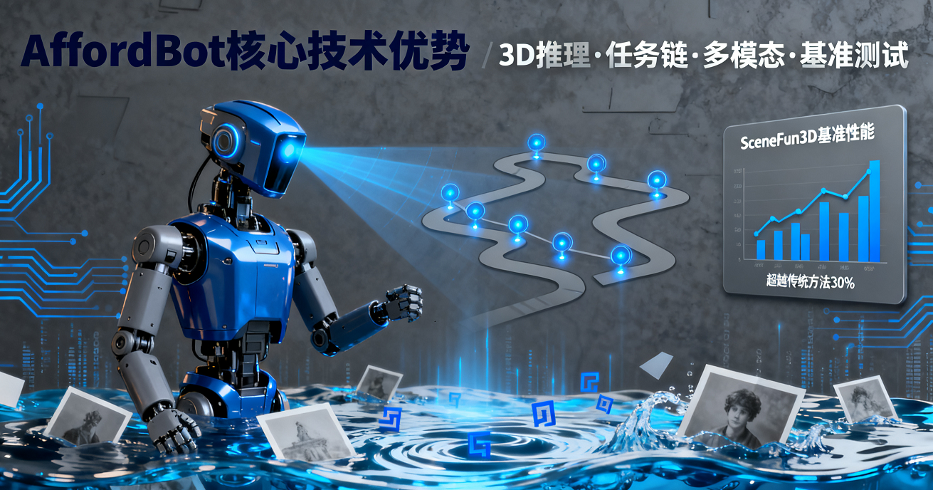 MLLM驅動的3D精細具身推理框架AffordBot：任務鏈推理+多模態表征，SceneFun3D基準性能超SOTA