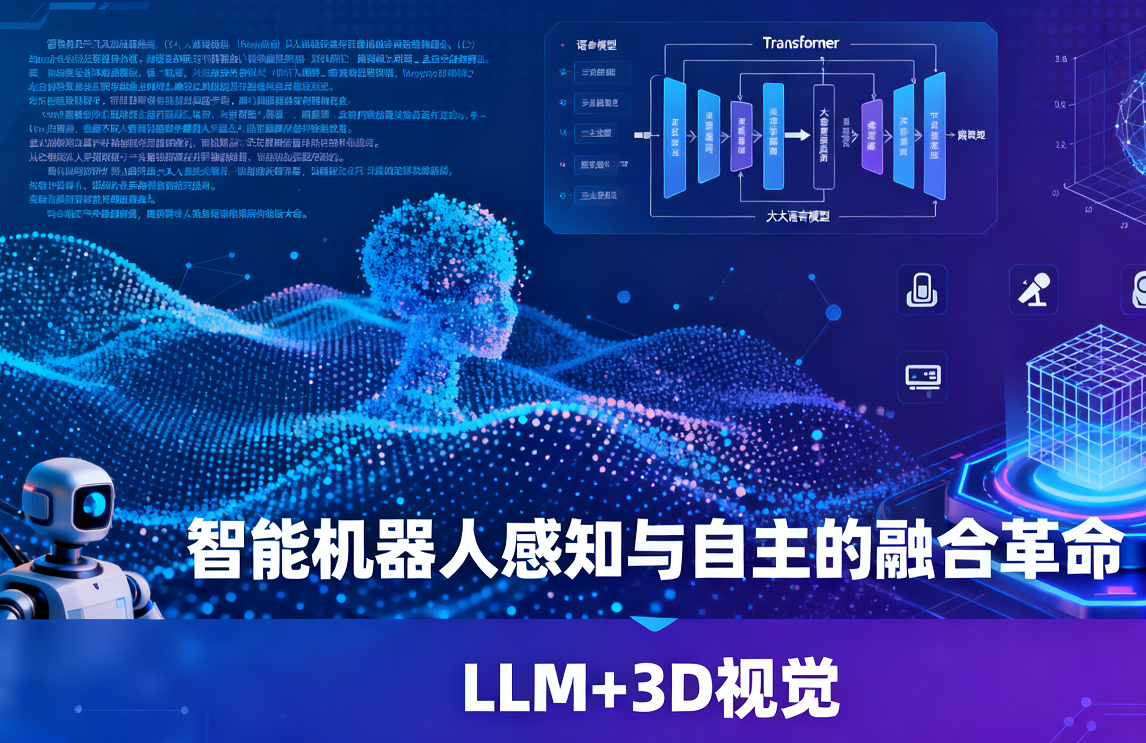 智能機器人感知與自主融合（LLM+3D 視覺）的全面綜述與未來方向
