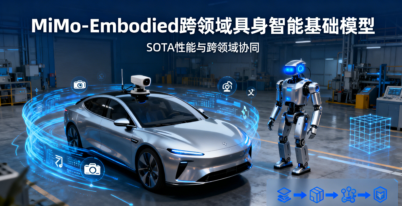 自動駕駛與具身AI的統一解決方案：跨領域具身智能基礎模型MiMo-Embodied