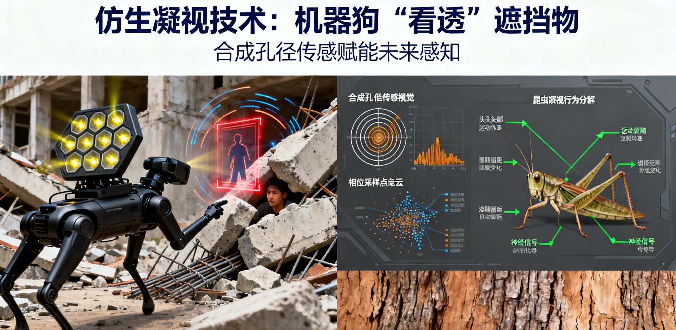 機器狗也能 “透視”？仿生窺視技術讓機器人看穿遮擋物，實現實時高清視覺感知