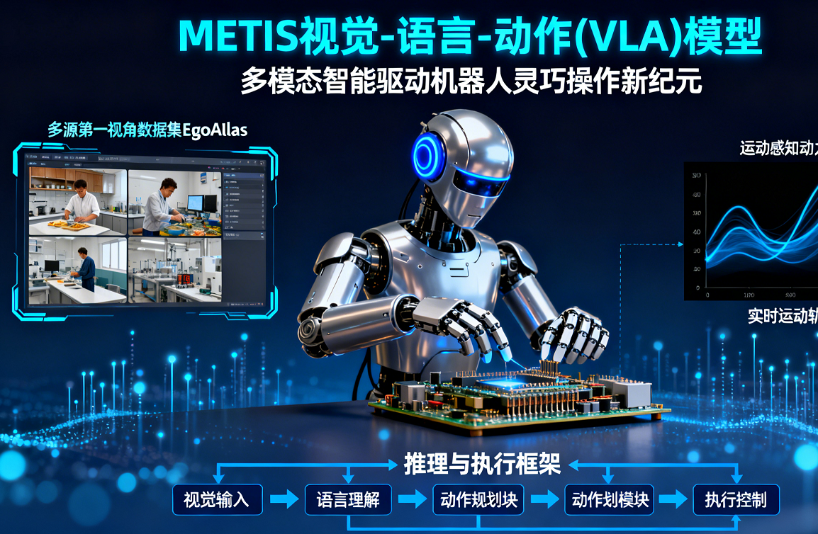 METIS：面向靈巧操作的多源第一視角訓練集成式視覺-語言-動作模型