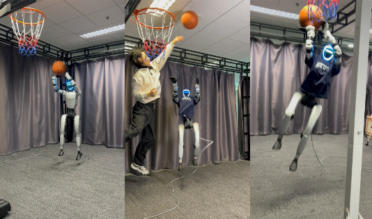 HumanX框架深度解析：让Unitree G1人形机器人变身篮球高手，颠覆机器人技能学习范式