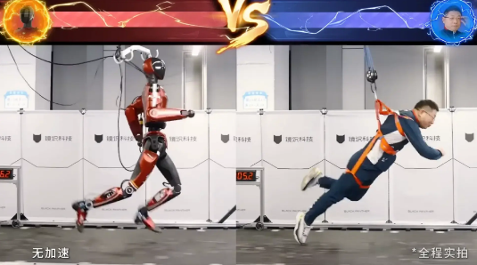 上海镜识科技MirrorMe发布全球最快类人机器人Bolt，10m/s冲刺碾压行业竞品