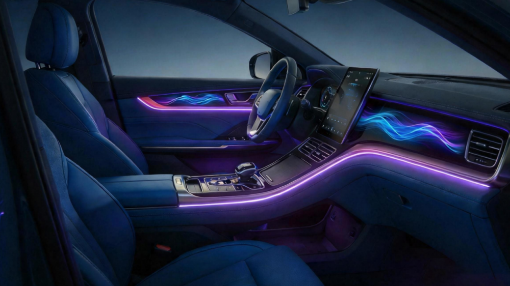 泰矽微TClux系列：專用驅動芯片如何引領汽車動態氛圍燈高性價比未來